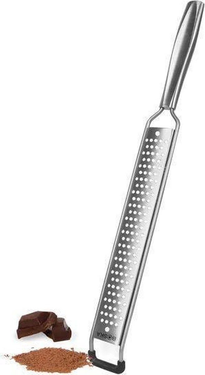 Boska Handrasp Star Monaco+ - Keukenrasp - Handrasp - Handrasp Kaas - Handrasp Fijn - Citroenrasp - Kaas Raspen - Handrasp RVS - Vaatwasserbestendig - Keukengerei - Keuken Accessoires - 10 Jaar Garantie - Afbeelding 4