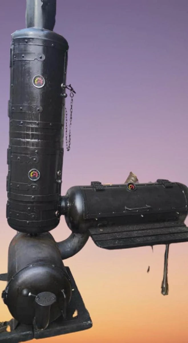 Merkloos Barbecue Thermometer - Temperatuurmeter - Tot 400 Graden - Inbouw - Voor BBQ, Smoker, Kamado, Rookoven, Pizzaoven - RVS - Geschikt Voor O.a. Weber & Houtskoolbarbecues - Afbeelding 3