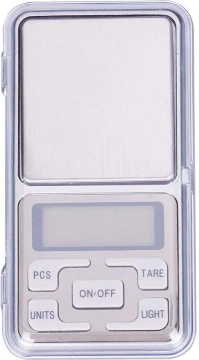 IMTEX Mini Precisie Weegschaal - Van 0,01 Tot 100 Gram - Zilver - Afbeelding 3