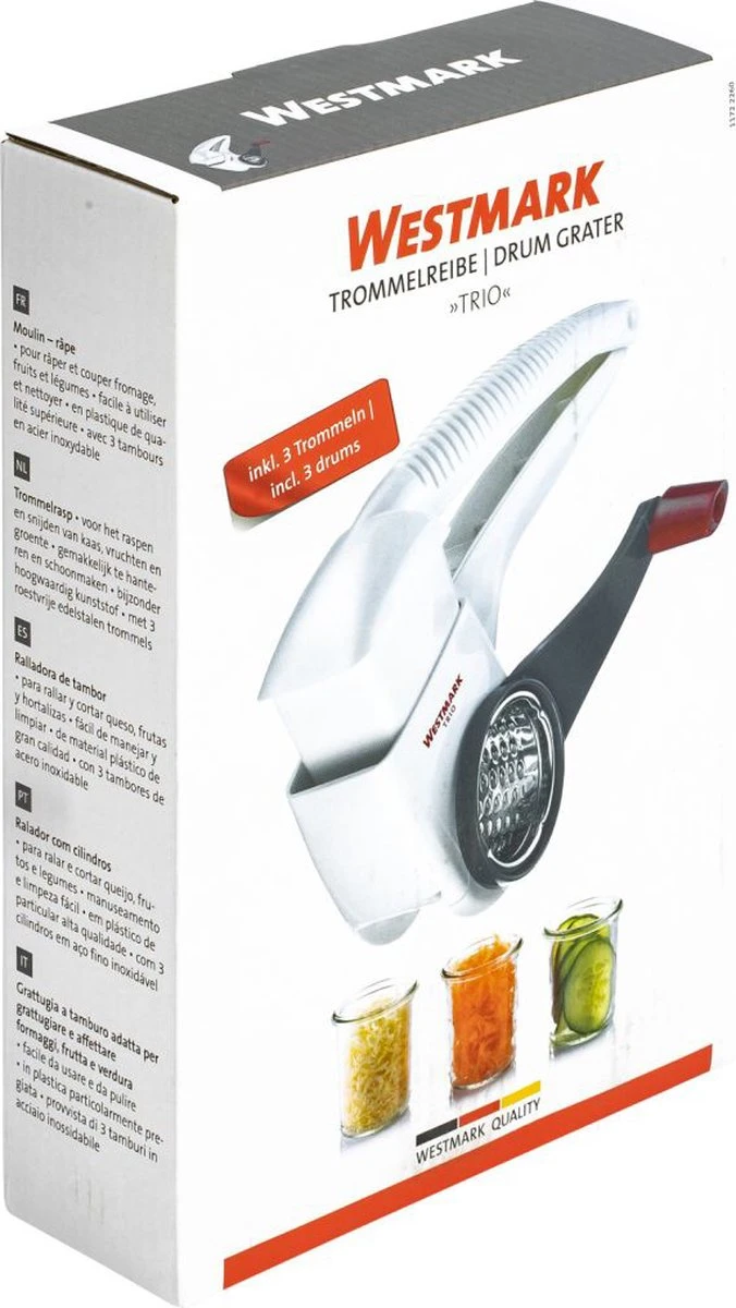 Westmark Trio Trommelrasp - Kunststof - Afbeelding 10