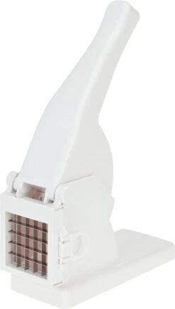 Excellent Houseware Aardappelsnijder - Friet - Snijder - Wit - Groente - Snijder - RVS - Keukengerei