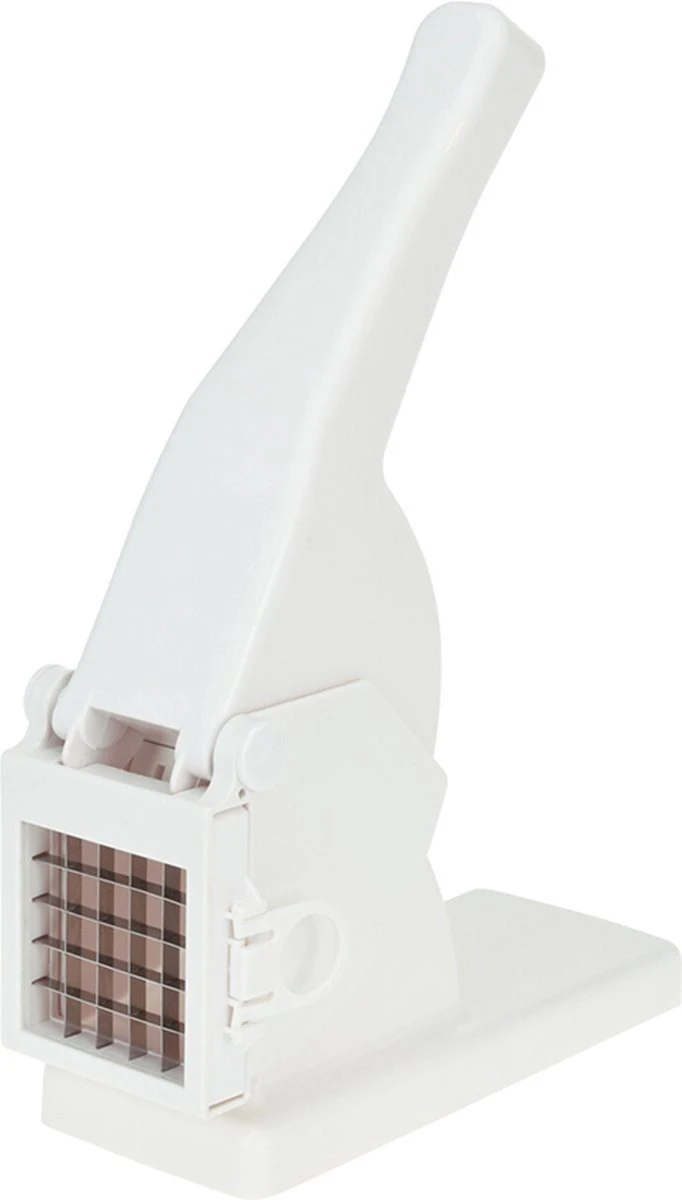 Excellent Houseware Aardappelsnijder - Friet - Snijder - Wit - Groente - Snijder - RVS - Keukengerei