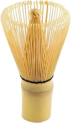 Merkloos Matcha Klopper - Matcha Whisk Bamboe