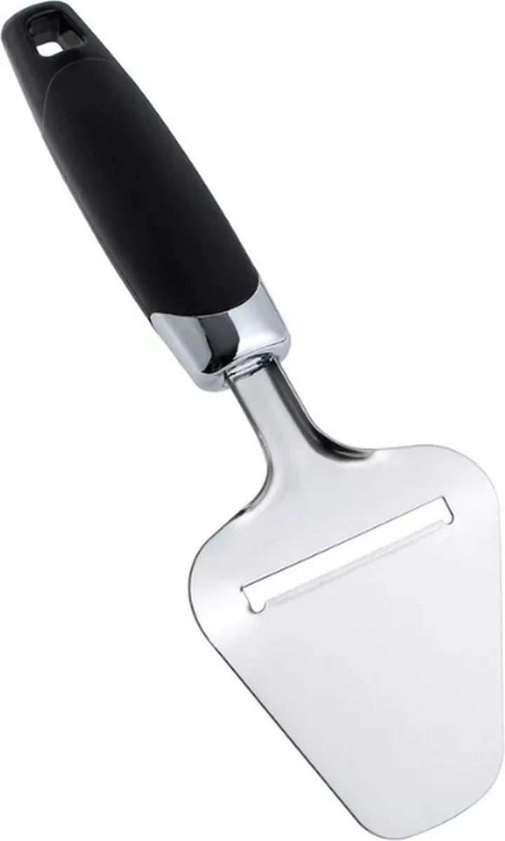 Merkloos, Kaasschaaf- Kaasschaaf Voor Harde Kaas-Kaasschaaf Voor Oude Kaas - Kaasschaaf Voor Jonge Kaas - Multifunctionele Kaasschaaf - Vaatwasser Bestendig - Kaasschaaf Zwart - RVS- 230 X 82 Mm- Keukengerei- Keuken Accessoires - Afbeelding 2