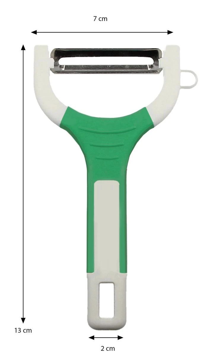 Schilmes / Dunschiller | Groentesnijder | Fruitsnijder | Groenten En Fruit Snijder | Dunschillers | - 2x Stuks - Afbeelding 5