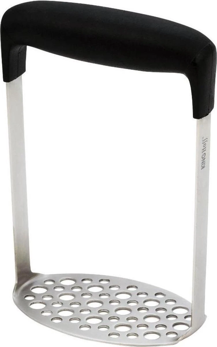 Kinghoff Professionele Pureestamper - Stamppot Stamper - Aardappelstamper Met Comfortabele, Ergonomische Anti-slip Handgreep - Vaatwasserbestendig