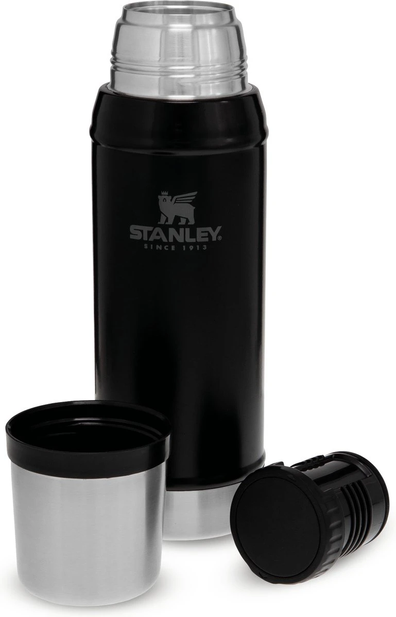Stanley The Legendary Classic Bottle 0,75L - Thermosfles - Matte Black - Afbeelding 5