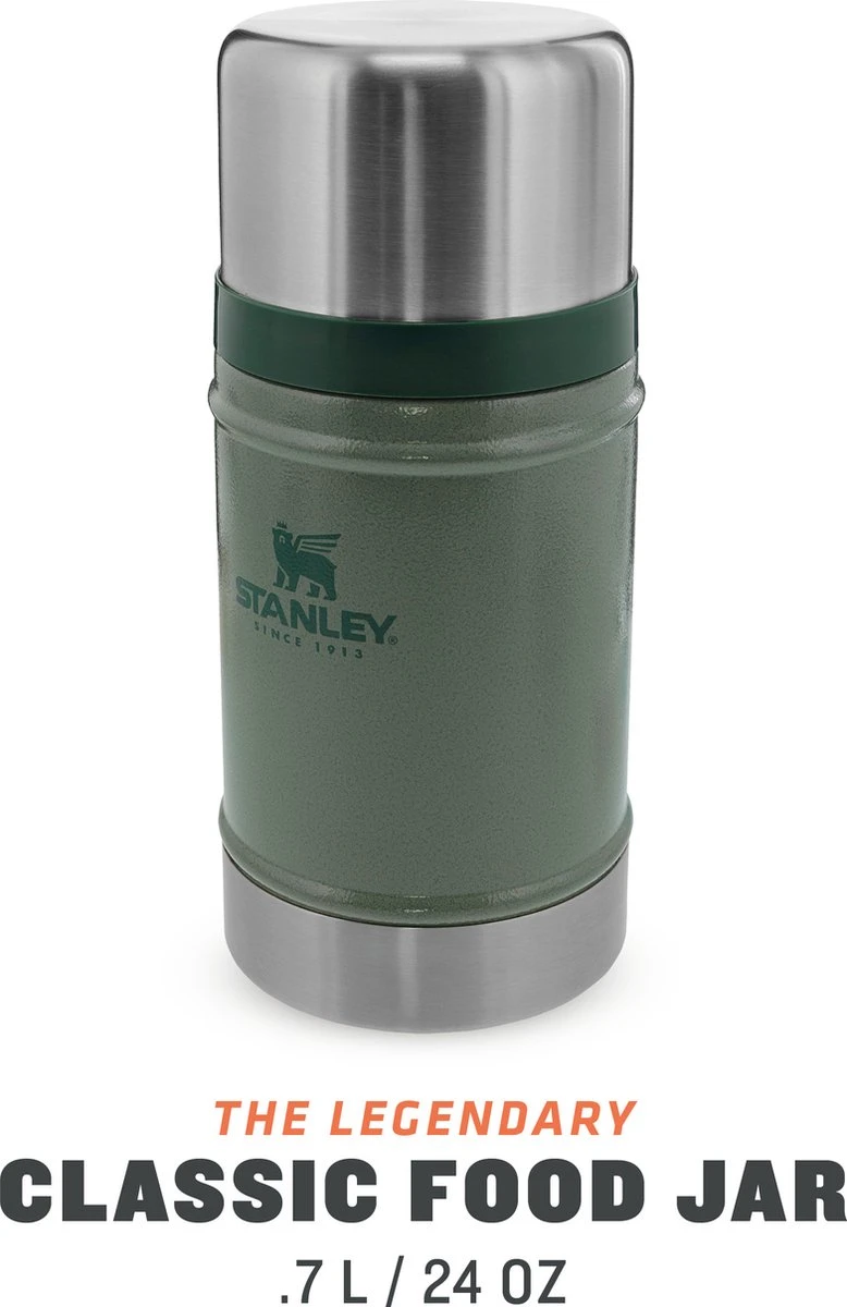 Stanley The Legendary Classic Food Jar 0,7L - Thermosfles - Hammertone Green - Afbeelding 12