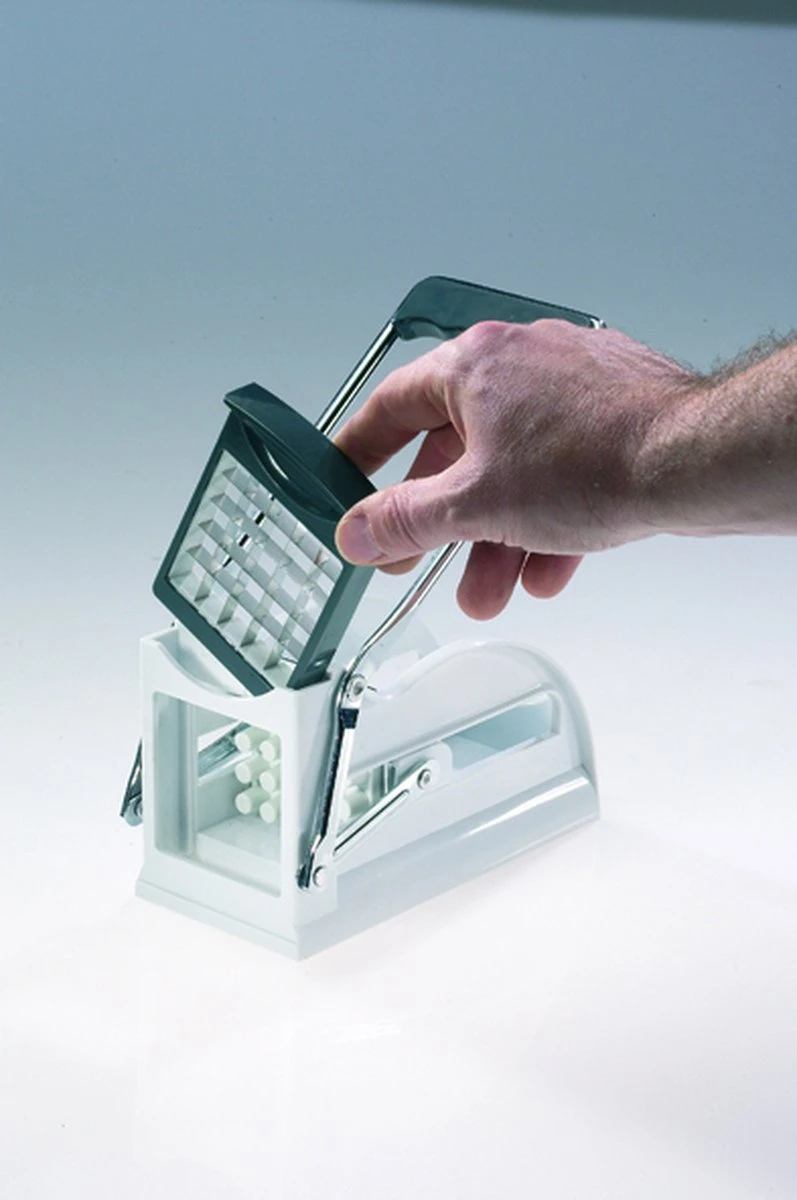 Westmark Sturdy Frietsnijder - Met Drie Messen - Wit - Afbeelding 16