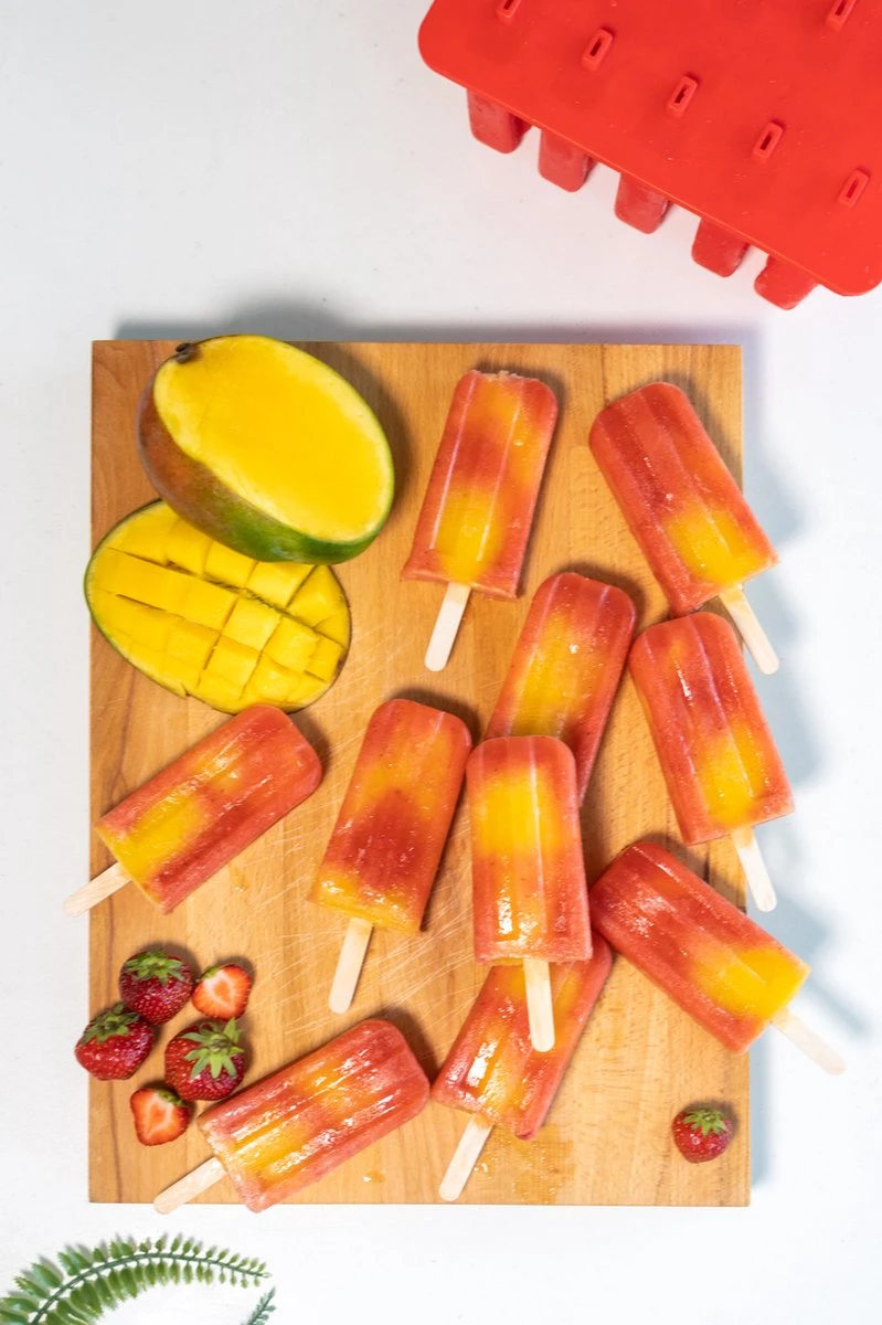 Sareva IJsjesmaker - 10 Ijsjes - Rood - Siliconen - Afbeelding 9