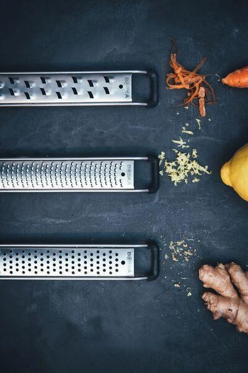 Boska Handrasp Star Monaco+ - Keukenrasp - Handrasp - Handrasp Kaas - Handrasp Fijn - Citroenrasp - Kaas Raspen - Handrasp RVS - Vaatwasserbestendig - Keukengerei - Keuken Accessoires - 10 Jaar Garantie - Afbeelding 12