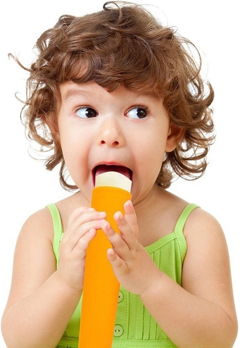 Siliconen Waterijs Vormen (Set 4 Stuks) - Icelolly Pop – IJslolly – IJsvormpje - IJsstokjes - Zelf IJs Maken – Popmaker – Ice Molds – Calippo IJs