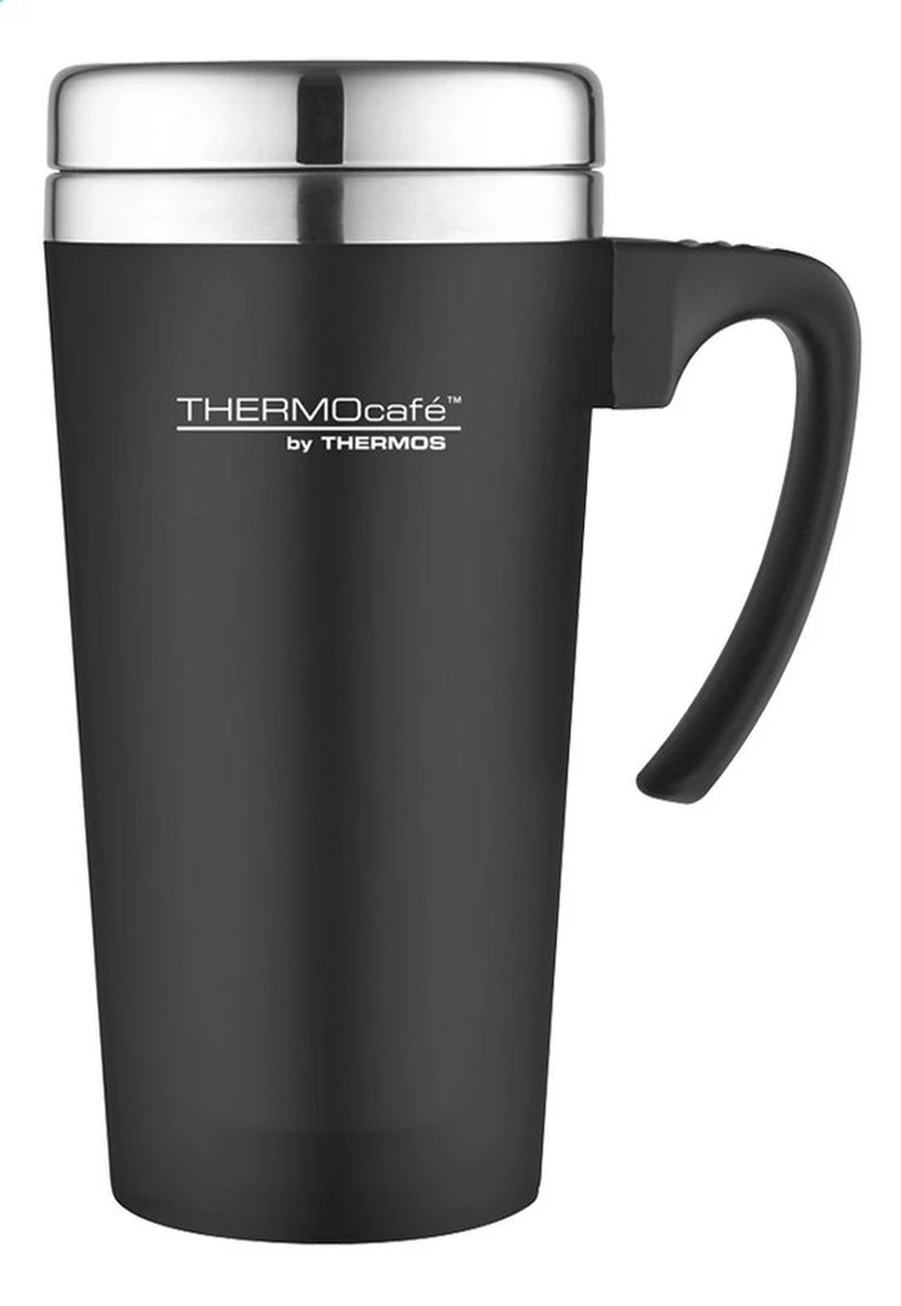 Thermos Soft Touch Travel MUG Zwart 420 Ml - Afbeelding 2