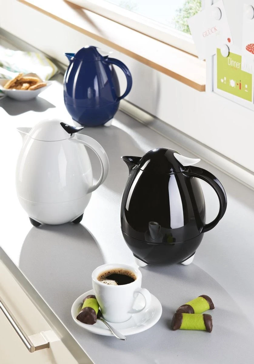 Leifheit Columbus Isoleerkan - 1 Liter - Wit - Afbeelding 2