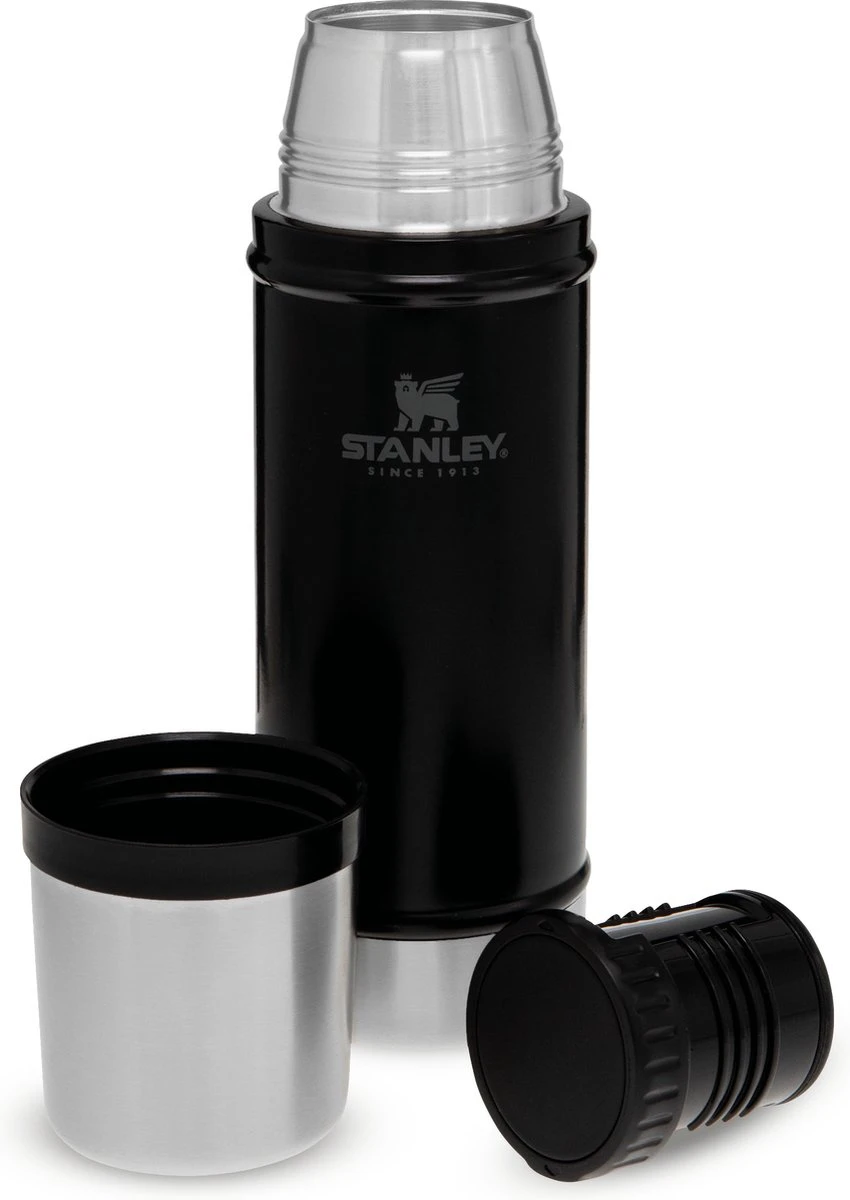 Stanley The Legendary Classic Bottle 0,47L - Thermosfles - Matte Black - Afbeelding 5