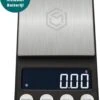 Ease Electronicz Digitale Mini Precisie Keukenweegschaal - 0,01 Tot 500 Gram - 14.2 X 7.5 Cm - Pocket Scale Op Batterij - Weegschaal Keuken