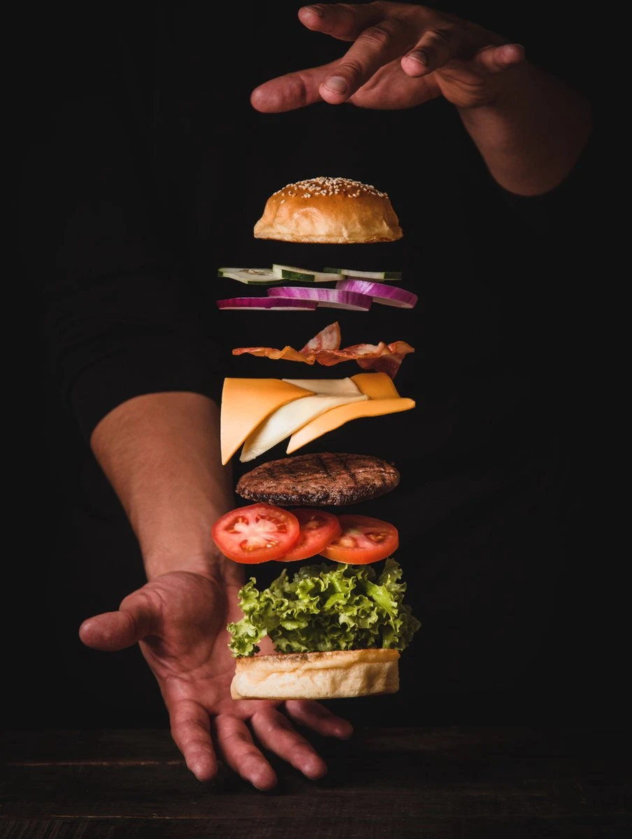 YUGN Hamburgerpers - Anti Aanbaklaag - RVS - BBQ Accessoires - Inclusief 50 Waxpapiertjes - Cadeau Tip - Afbeelding 10