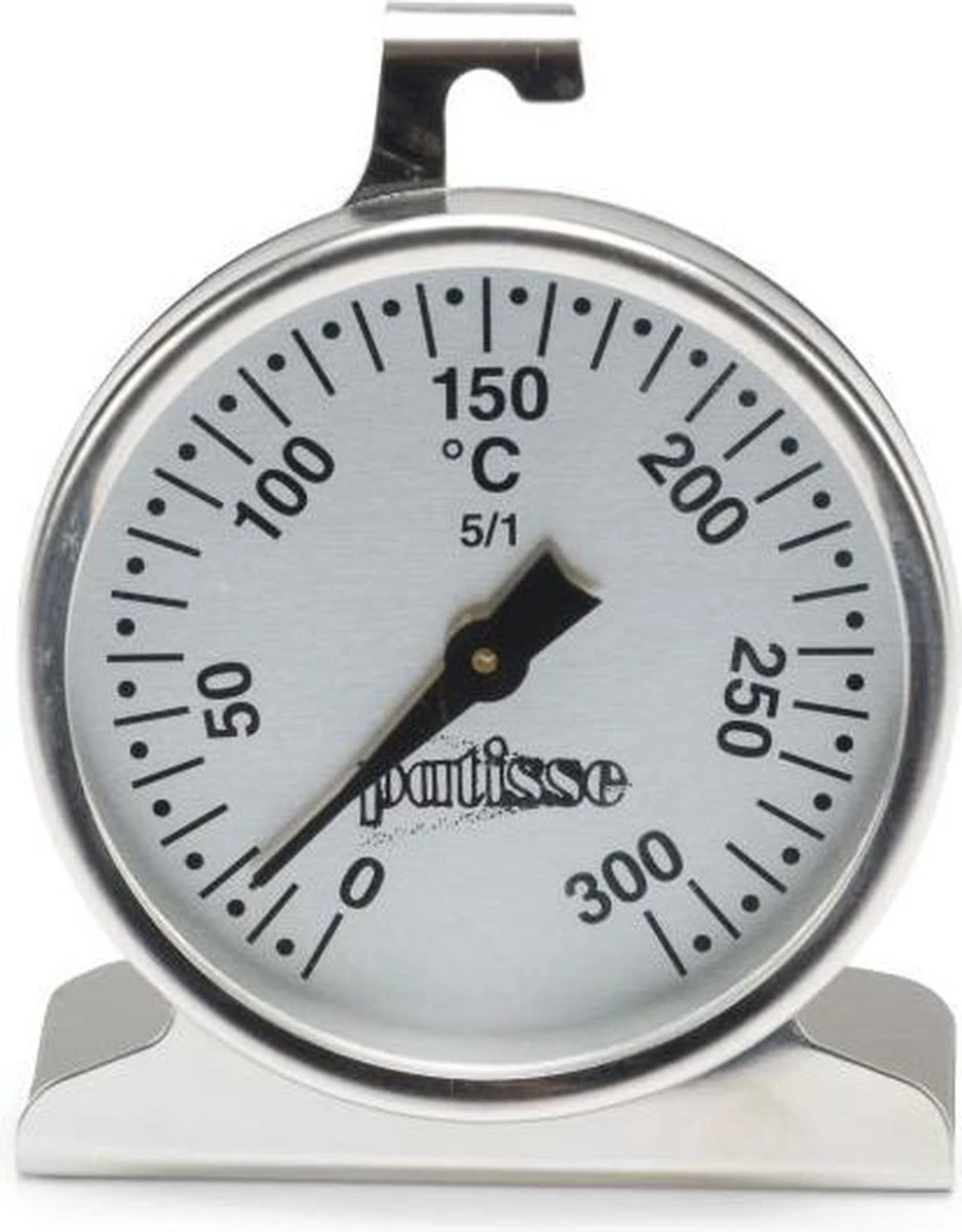 Patisse Oventhermometer Rvs 63mm - RVS
