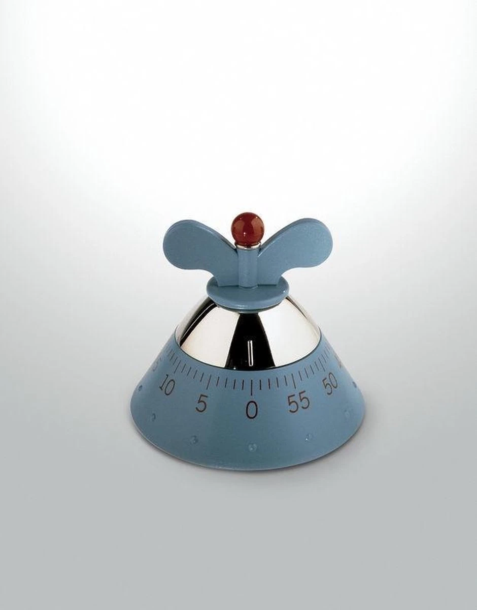 Alessi Kitchen Timer - Kookwekker - Blauw