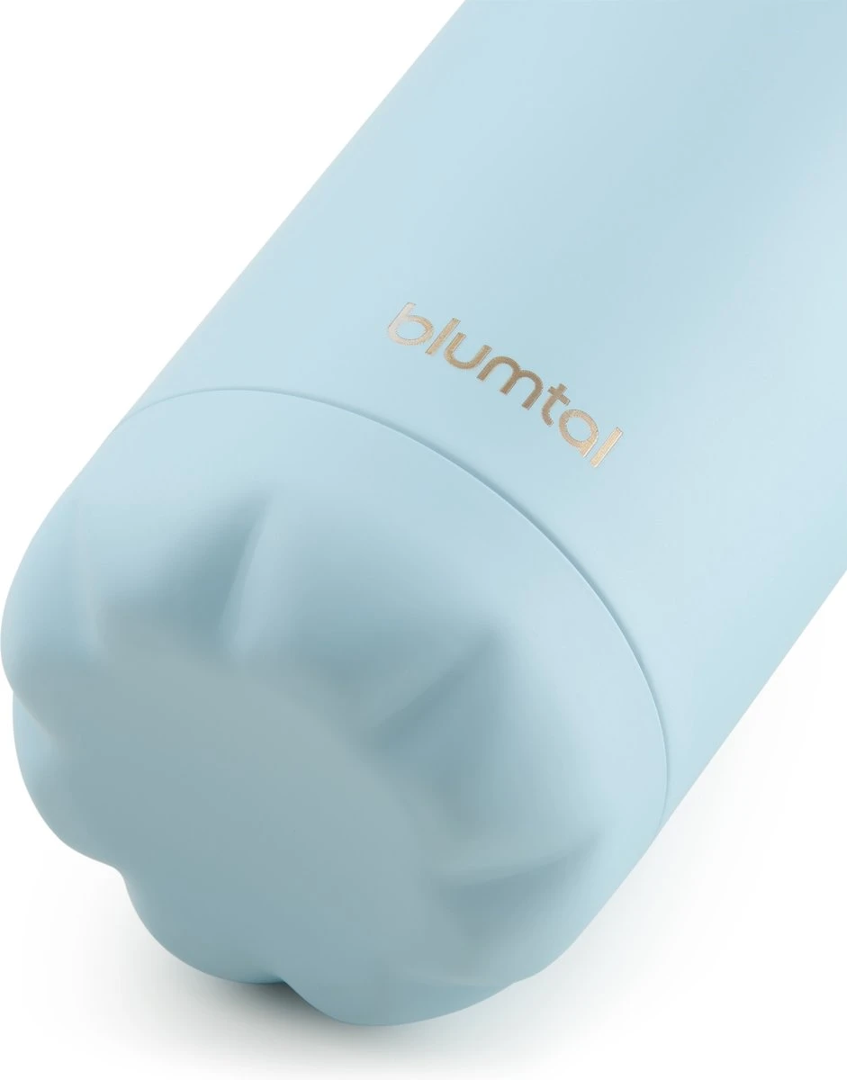 Blumtal Thermosfles - Met Dubbele Wand - Thermosbeker Koffie, Thee En Koele Dranken - Travel Mug - 750ml - Lichtblauw - Afbeelding 2