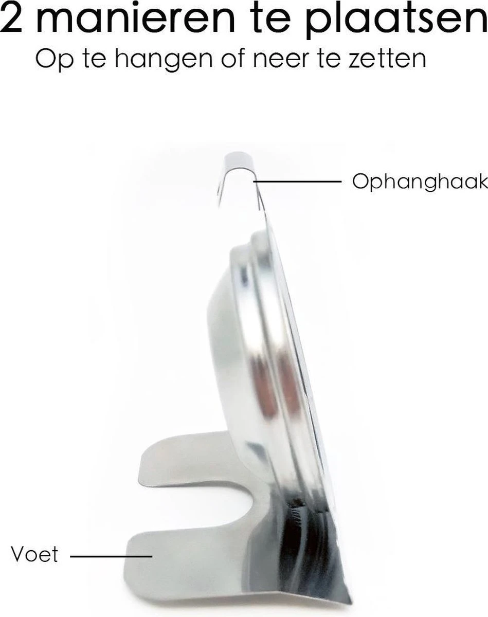 Merkloos Oventhermometer - Thermometer Oven - Rookoven Temperatuurmeter - Keukenthermometer - Afbeelding 6