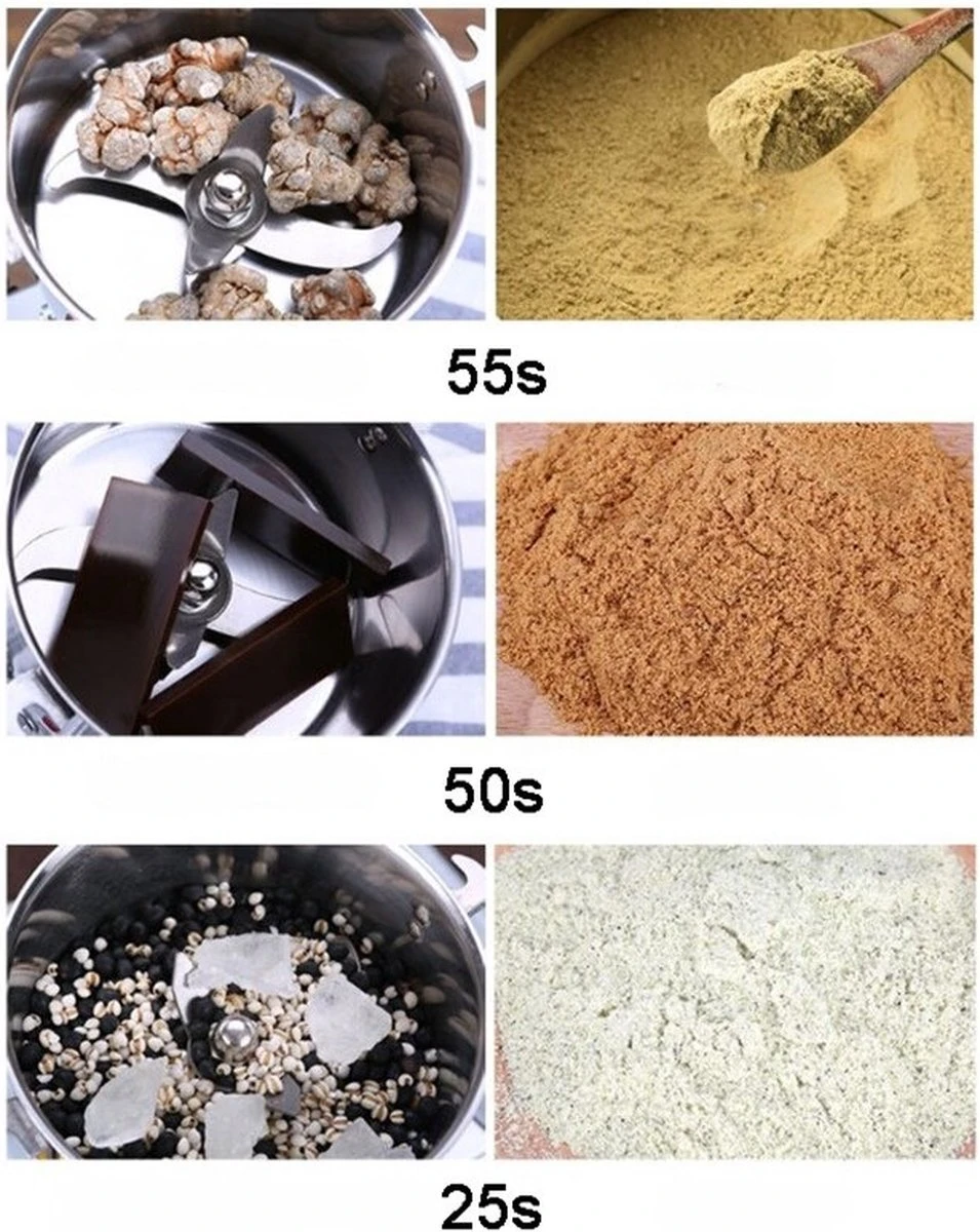 Bikin® Kruidenmolen - Kruiden Maler - Maalmachine - Koffie Maler - Molen - Maler - Grinder - Kruiden - Elektrische Kruidenmolen - Afbeelding 5