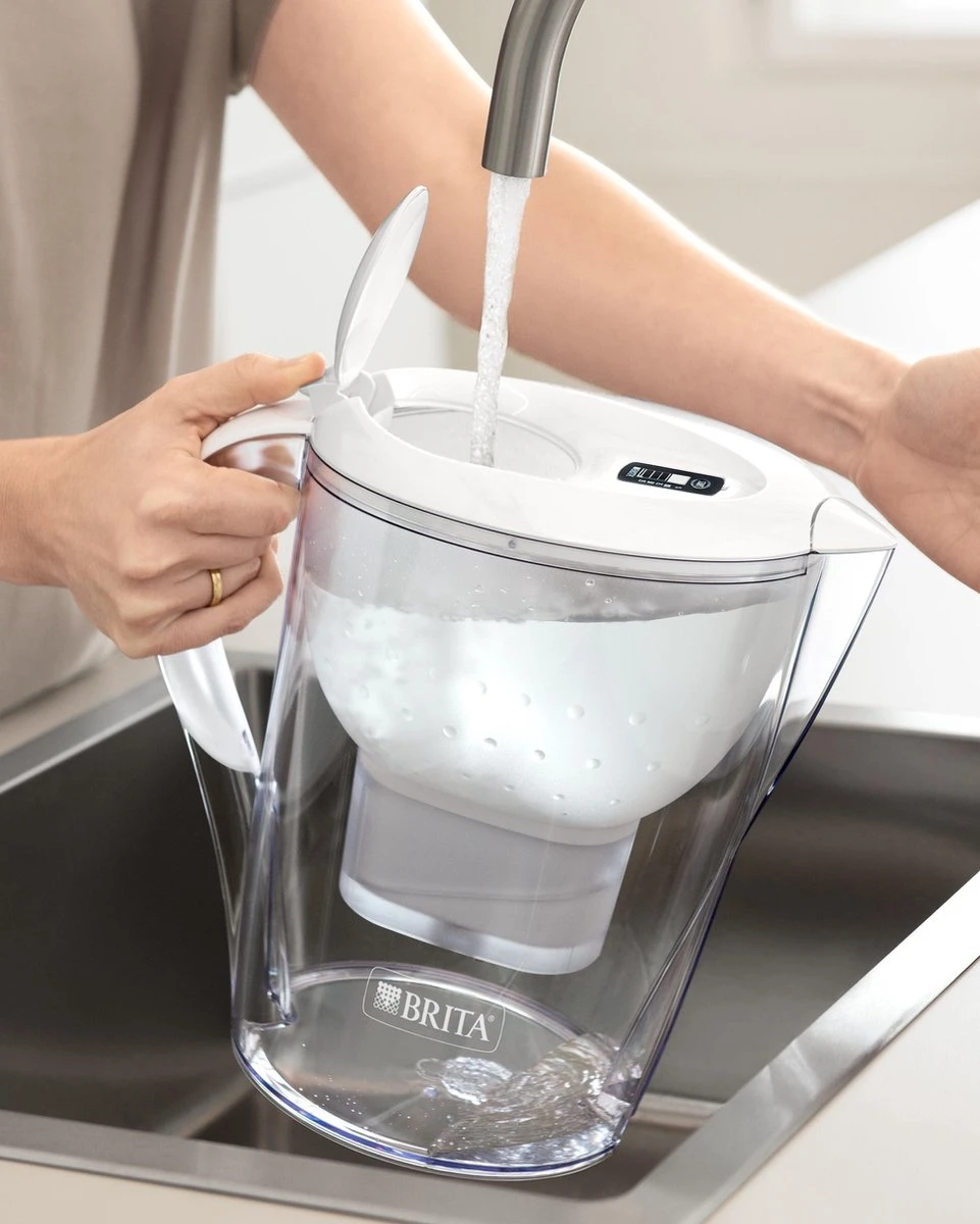 BRITA - Waterfilterkan Marella XL - Wit - 3,5L - Afbeelding 6