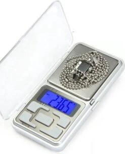 Merkloos Professionele Digitale Pocket Weegschaal - 0,01 Tot 200 Gram