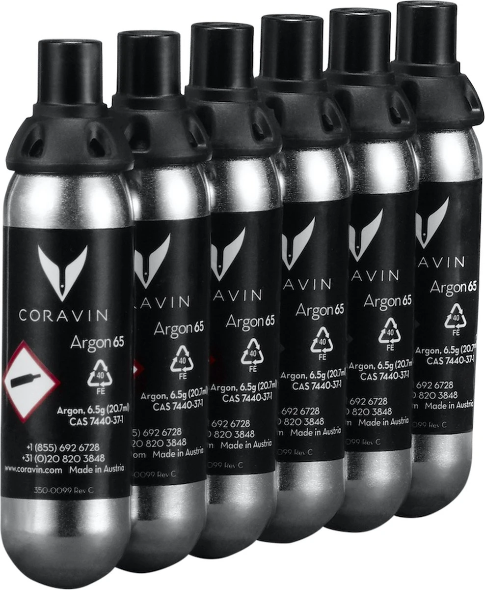 Coravin - Pure Capsules Set Of 6 Pieces